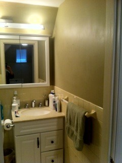 Modern Classic Bath - BEFORE